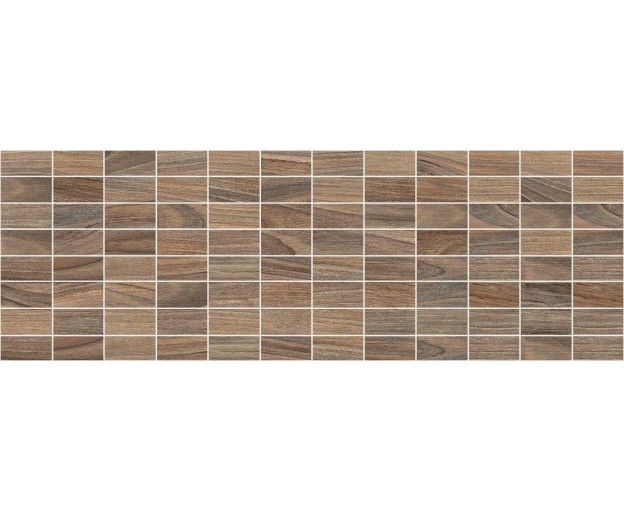 Керамический декор мозаичный Laparet Zen коричневый 20x60