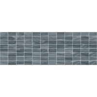 Керамический декор мозаичный Laparet Zen чёрный 20x60